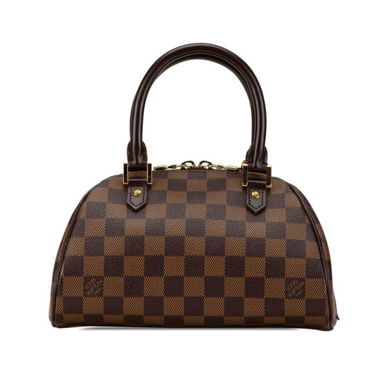 Louis Vuitton Damier Ribera Mini Handbag Brown