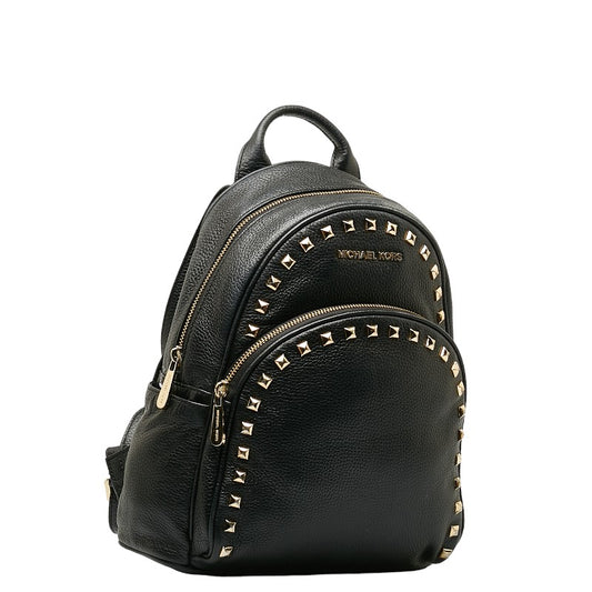 Michael Kors Abbey Studded Leather Backpack