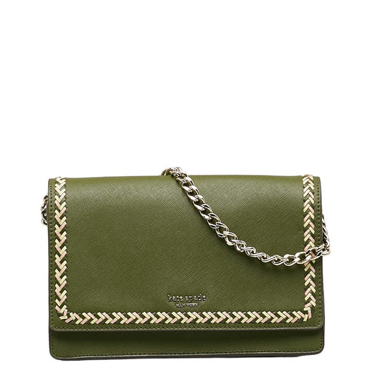 Kate Spade Leather 2WAY Handbag Green