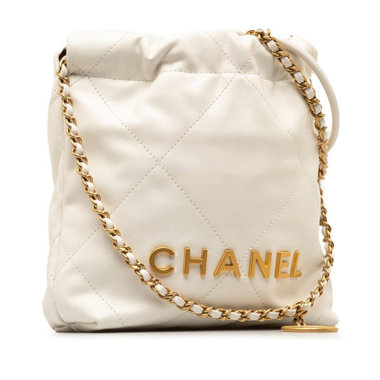 Chanel Mini Drawstring Chain Shoulder Bag