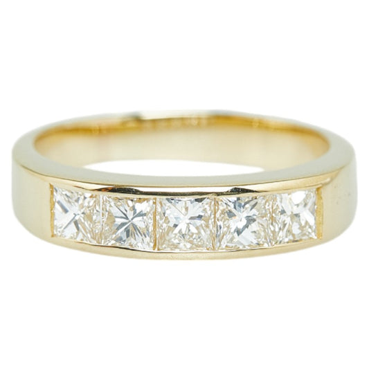 K18YG Yellow Gold Diamond 1.10ct Ring