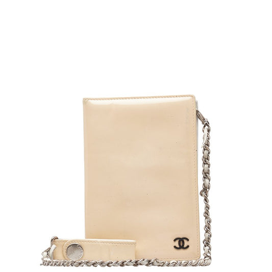 Chanel Coco Mark Card Case Patent Leather