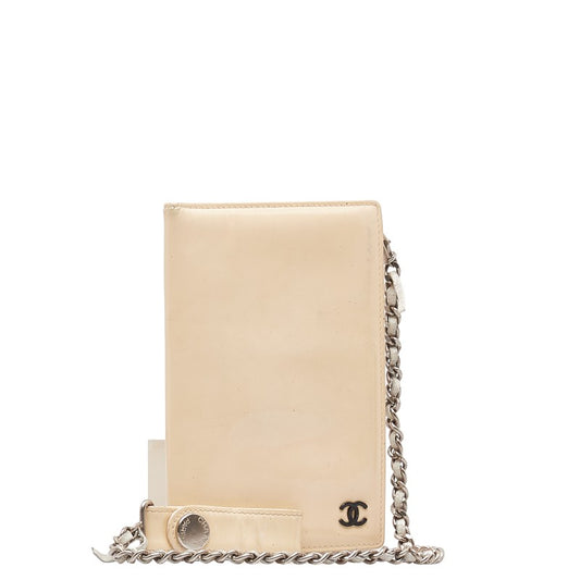 Chanel Coco Mark Card Case Patent Leather