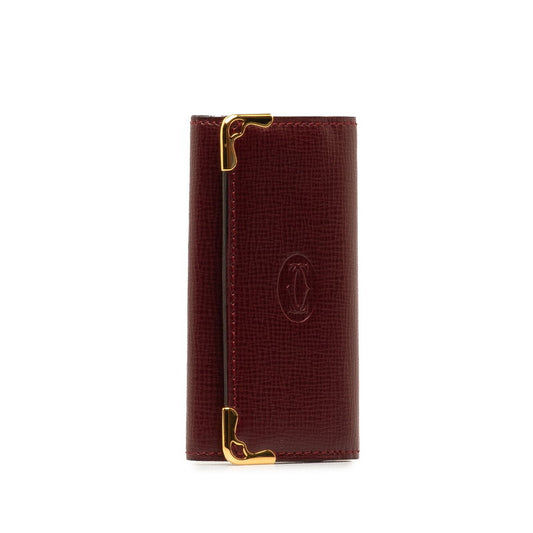 Cartier Must Line Leather Key Case