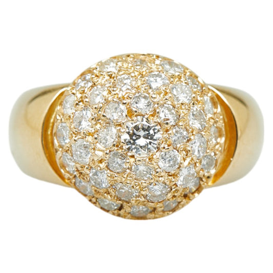 K18YG Yellow Gold Diamond 1.50ct Ring