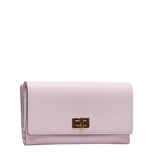 Fendi Peekaboo Leather Wallet 8M0427 Pink