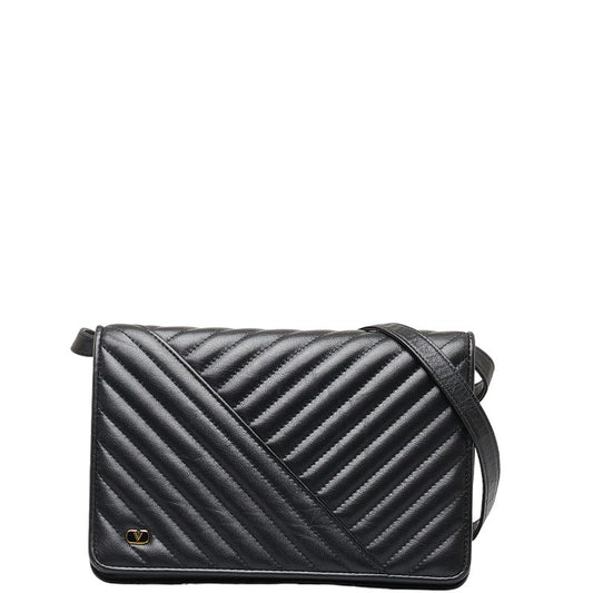 Valentino Quilted Leather Clutch Bag