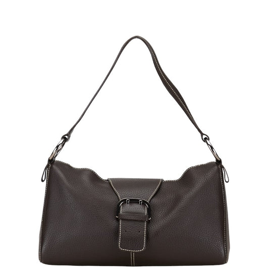 Tod's Brown Leather Shoulder Bag