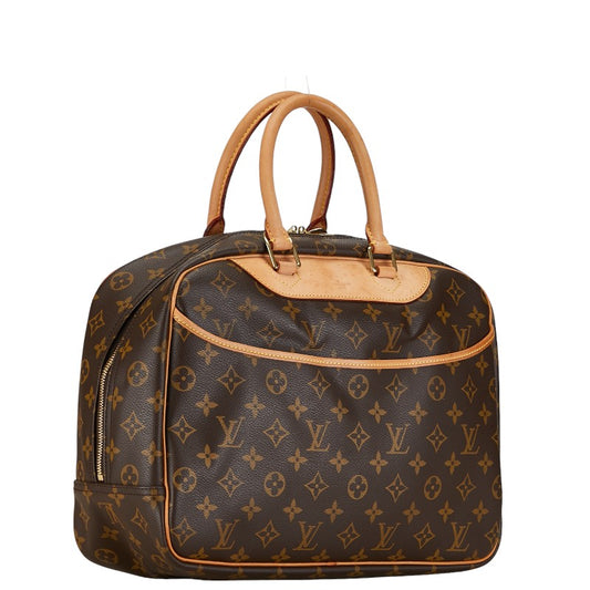 Louis Vuitton Monogram Doeville Handbag Brown