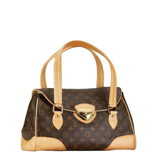 Louis Vuitton Beverly GM Handbag Shoulder Bag Brown