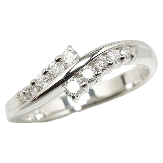 K14WG White Gold Diamond 0.3ct Ring