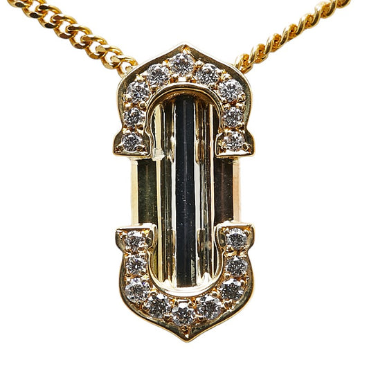 K18YG Gold K18PG Pink Gold Pt900 Platinum Necklace