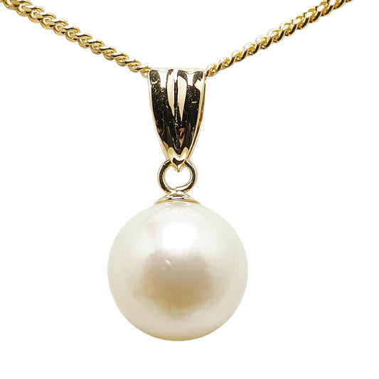 K18YG Yellow Gold Pearl Necklace