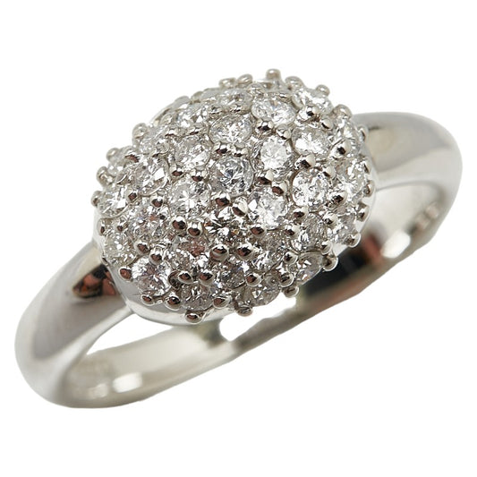 Platinum Pt850 Diamond Ring