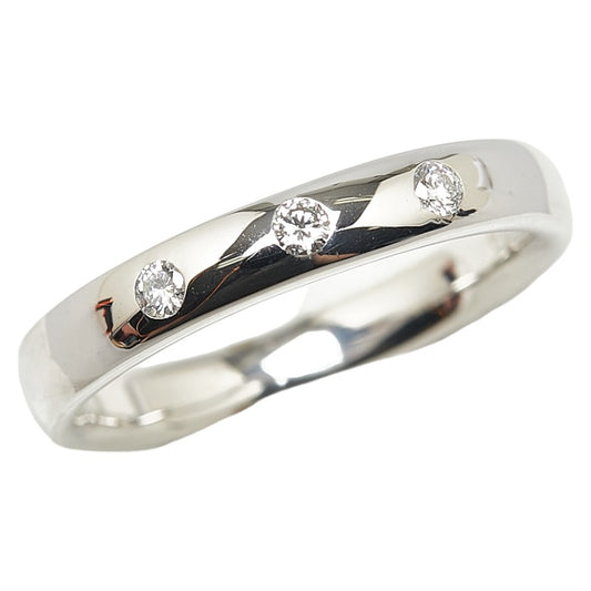 K18WG White Gold Diamond Ring