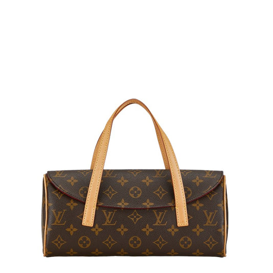 Louis Vuitton Monogram Sonatine Handbag Brown