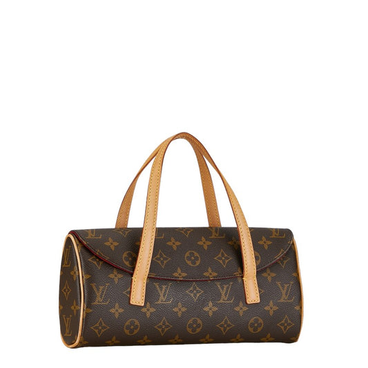 Louis Vuitton Monogram Sonatine Handbag Brown