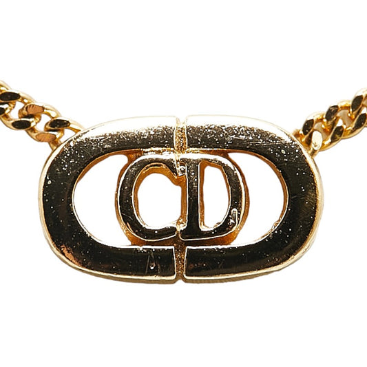 Dior CD Logo Gold Necklace