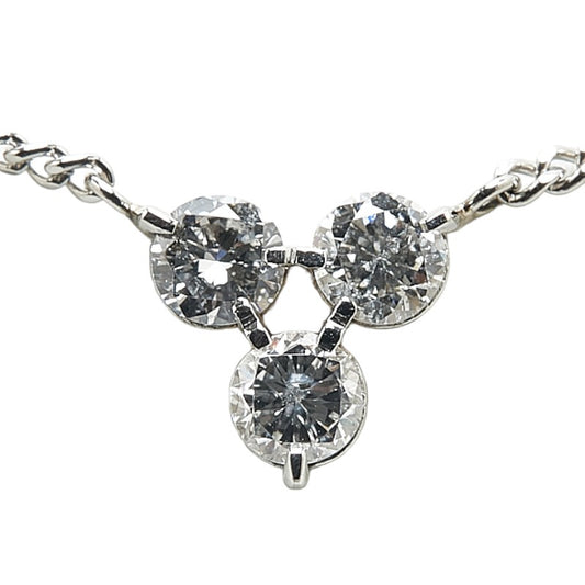 Platinum Diamond Necklace 0.5ct