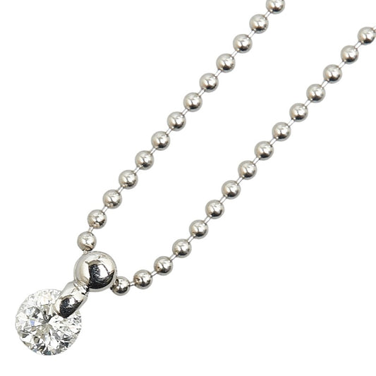 Platinum Pt900 Pt850 Diamond 0.54ct Necklace