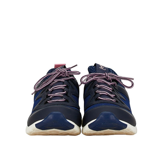 Louis Vuitton Nylon Mesh Sneakers Navy Pink