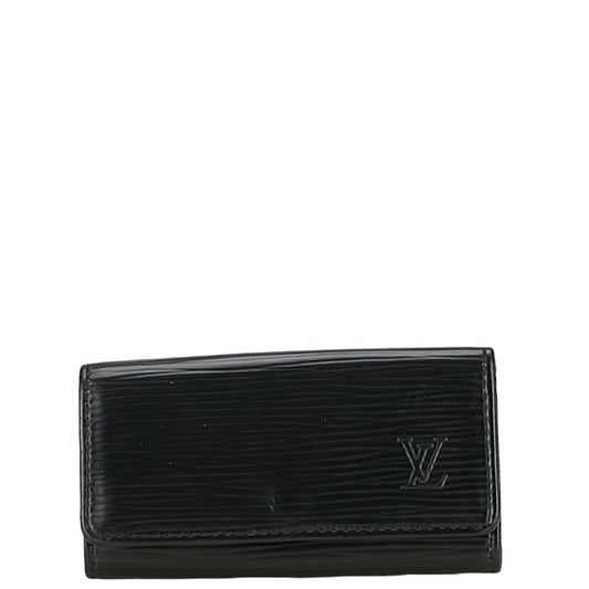 Louis Vuitton Epi Multicles 4 Key Case Black