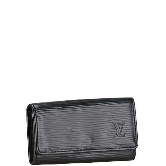 Louis Vuitton Epi Multicles 4 Key Case Black