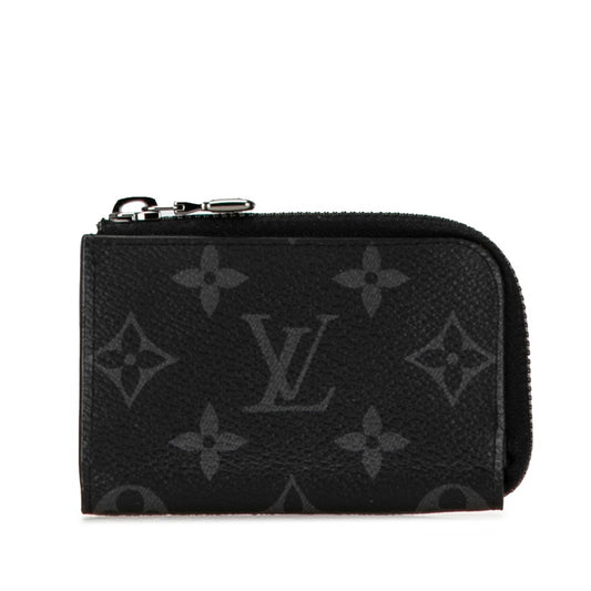 Louis Vuitton Monogram Eclipse Coin Case M63536