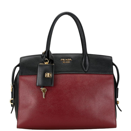 Prada Esplanade Leather Handbag 1BA045