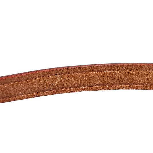 Louis Vuitton Leather Strap Brown Gold