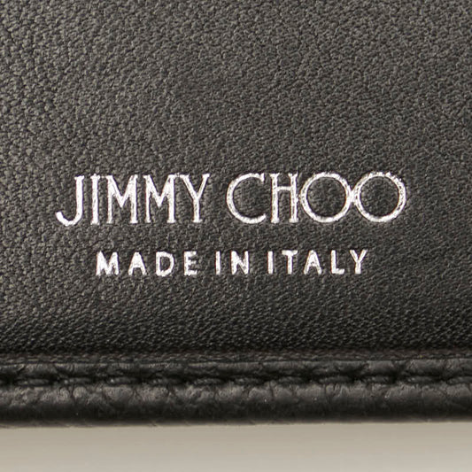 Jimmy Choo Star Leather Wallet Black