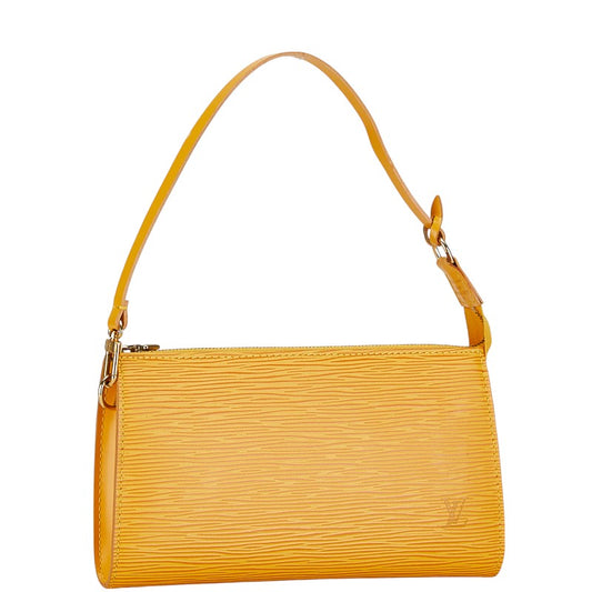 Louis Vuitton Epi Pochette Accessoires M40824 Yellow