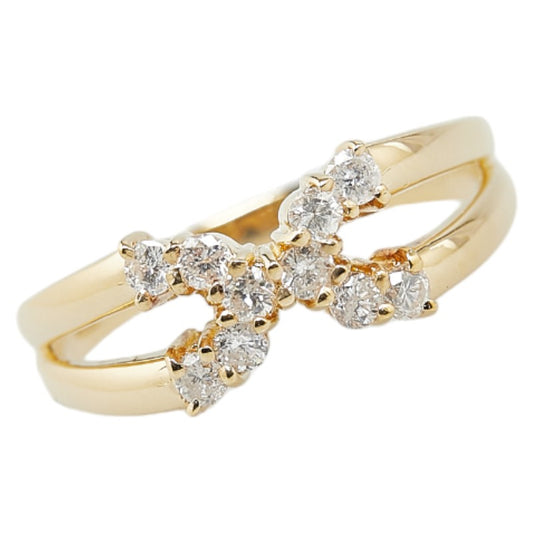 K18YG Yellow Gold Diamond Ring 13