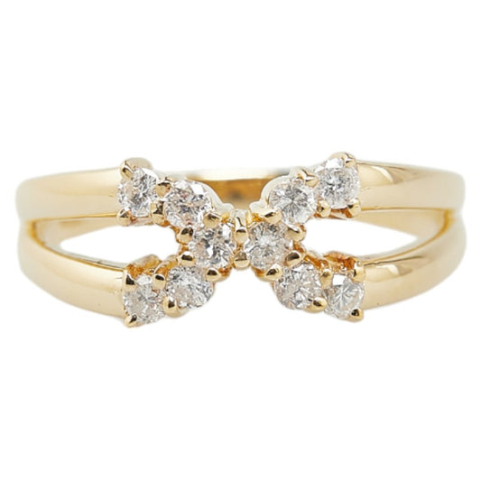 K18YG Yellow Gold Diamond Ring 13