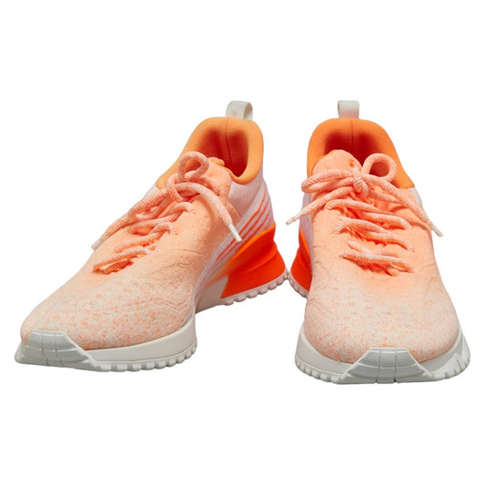 Louis Vuitton Logo Sneakers Orange White