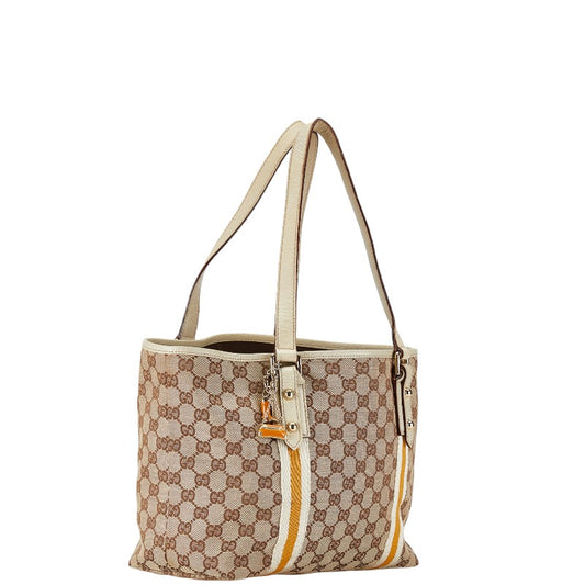 Gucci GG Canvas Sherry Line Tote Bag