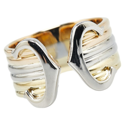 K18 Gold Three-Color Ring #53