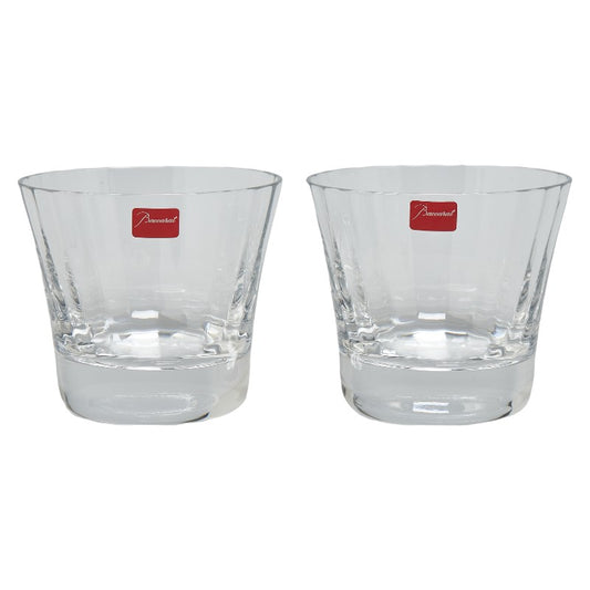 Baccarat Mille Nuits Pair Rock Glass Crystal Set