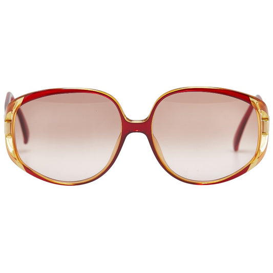 Dior Red Plastic Sunglasses Women