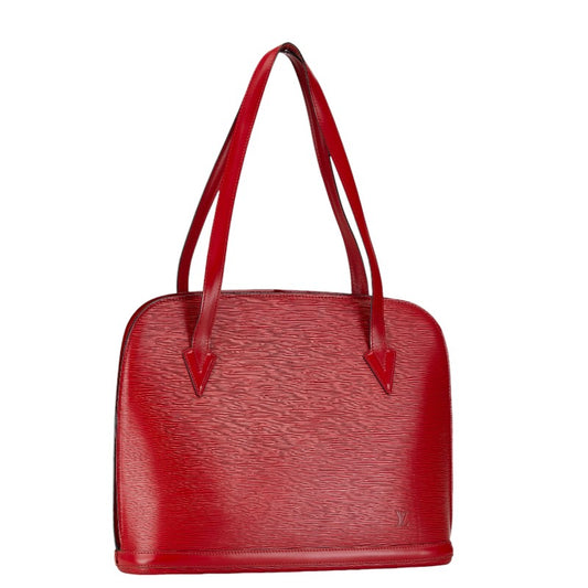 Louis Vuitton Epi Leather Red Tote Bag M52287