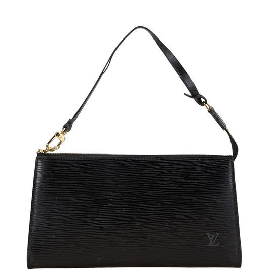 Louis Vuitton Epi Pochette Accessoire Black Leather