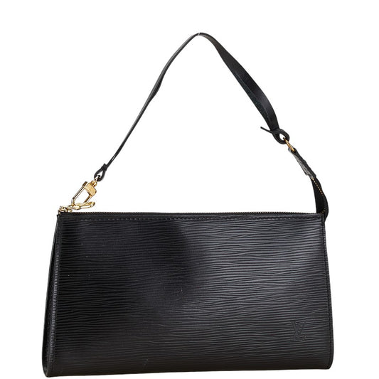 Louis Vuitton Epi Pochette Accessoire Black Leather