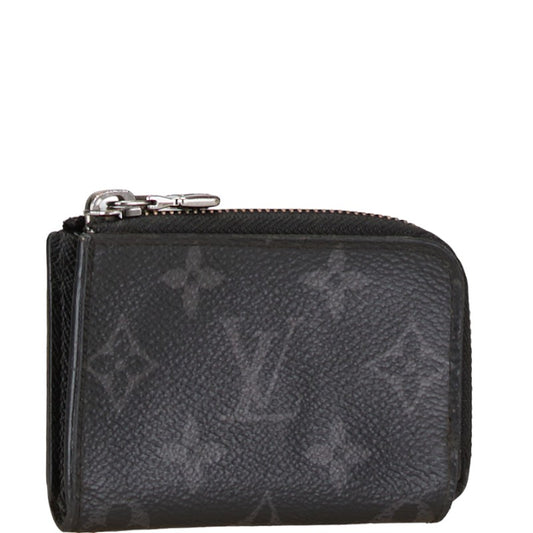 Louis Vuitton Monogram Eclipse Coin Case M63536