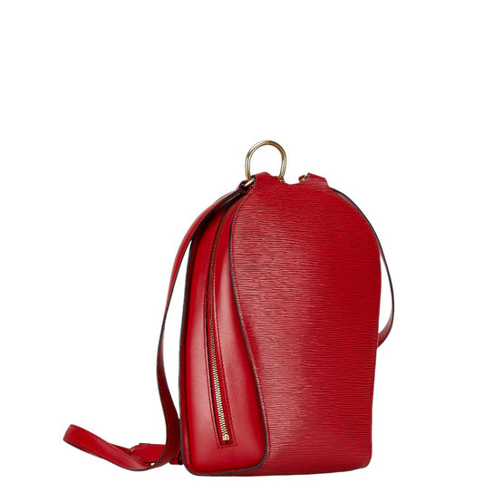 Louis Vuitton Epi M52237 Red Leather Backpack