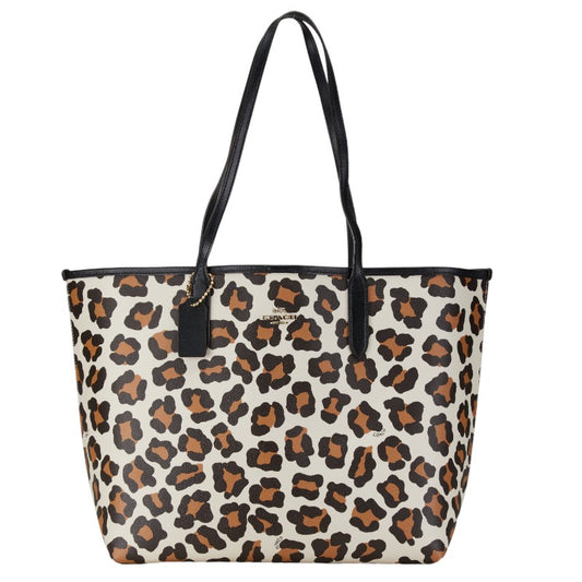 Coach Leopard Animal Tote Bag F35874