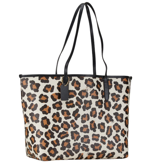 Coach Leopard Animal Tote Bag F35874