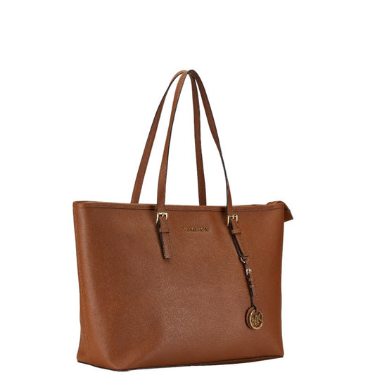 Michael Kors Leather Logo Tote Bag