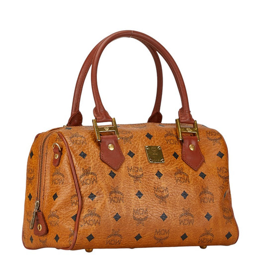 MCM Leather Handbag Brown