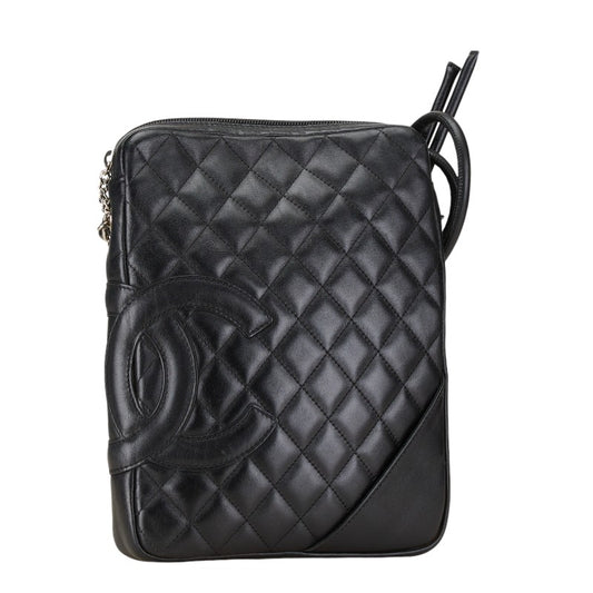 Chanel Cambon Quilted Leather Shoulder Bag