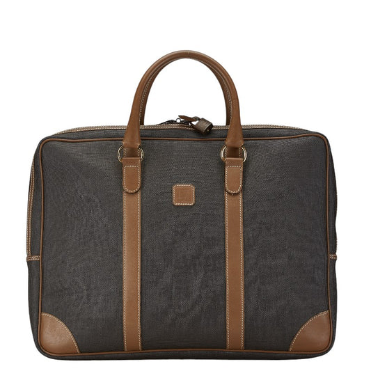 Dunhill Brown PVC Leather Briefcase